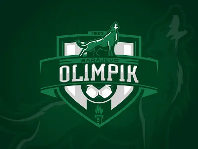 Olimpik Sarajevo football fudbal logo nogomet olimpik sarajevo soccer sport team