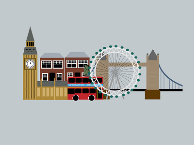 London city illustration