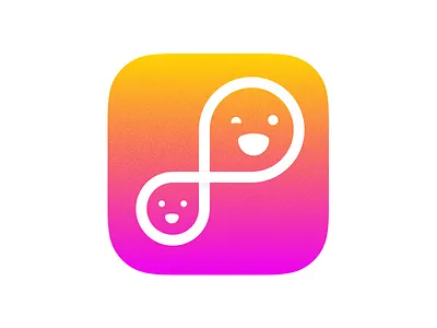 Peek app icon face icon peek reaction