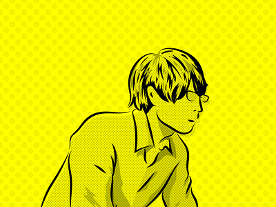A Man In Dark Glasses