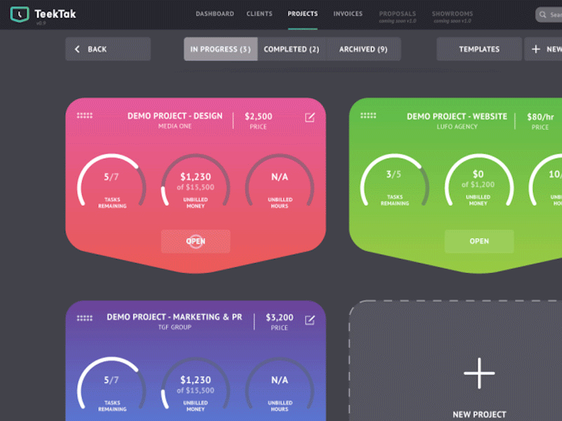 Action indicator - Animation animation design interaction interface teektak ui ux