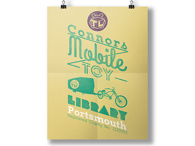 Connors Toy Library - Charity Graphic 7 charity connor graphic library portsmouth poster toy