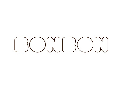 BONBON bonbon box from up north logodesign logotype package packaging pastry sweet tart wordmark