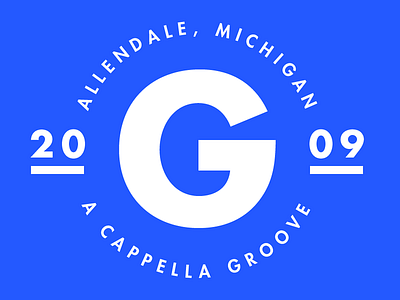 Groove Seal hipster logo seal type
