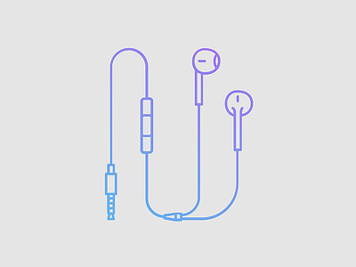 Earpods apple earbuds earphones earpods mic minimal outline