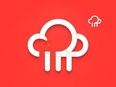 Rain Cloud cloud construction dotted icon nimbus rain sandor stripes weather