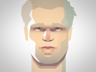 Brad actor brad brad pitt portrait