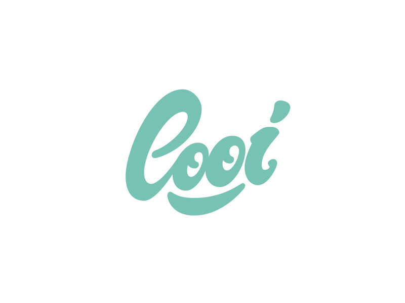 Looi Logo calligraphy handmade kinessisk lettering logo logotype looi sketch