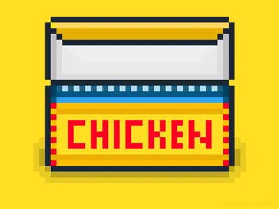 Chicken box away box chicken london pixel take