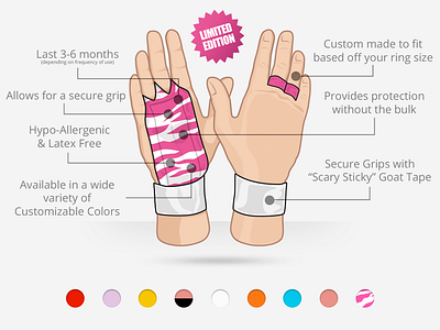 The Natural Grip - Illustrated Hands hands illustrator