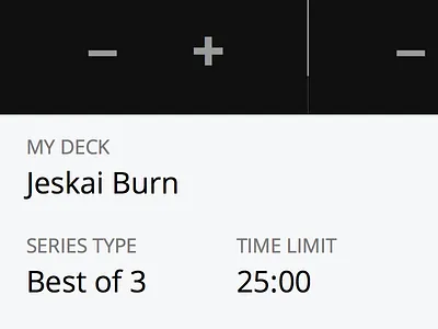 Conjure - Jeskai Burn app companion counter gathering life magic the