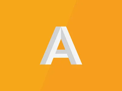 A a alphabetic angle bold character geometric letter simple typography