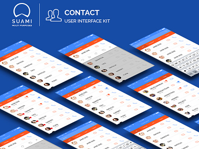 Suami - Multi purpose PSD app template app apple watch multi psd smart suami template theme watch