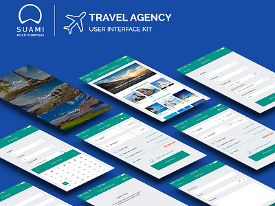 Suami - Multi purpose PSD app template app apple watch multi psd smart suami template theme watch