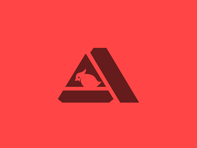 A Bird Logo a bird branding didier identity laureaux logo monogram