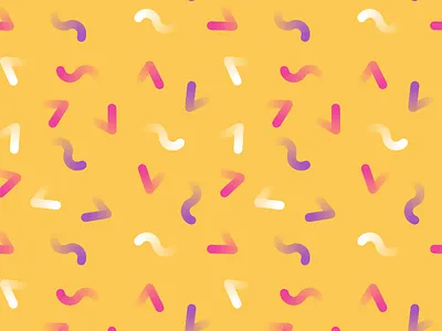 Zingers pattern repeat squiggle zag zig