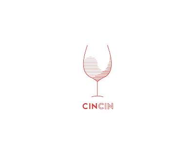 Logo Design for wine app glass icon logo wine