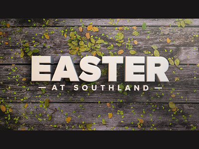 Easter 2015 Concept 2 c4d church cinema 4d easter illustrator photoshop series sermon