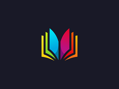 Book Logo Design abstract logo book logo brand branding identity college logo colourful logo design digital logo dynamic logo education logo gradient logo icon logo loog lgoo lgo loogtype minimalistic logo modern logo school school logo simple logo university logo vibrant logo