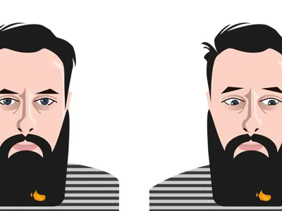 Cheezedooodle hipster portrait