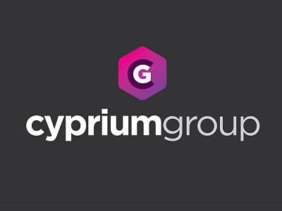 Investment Company Logo branding clean gradient grey investment logo