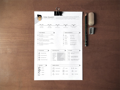Free Professional Resume (CV) Template for Graphic Designers cv template free cv free resume resume resume template simple cv simple resume