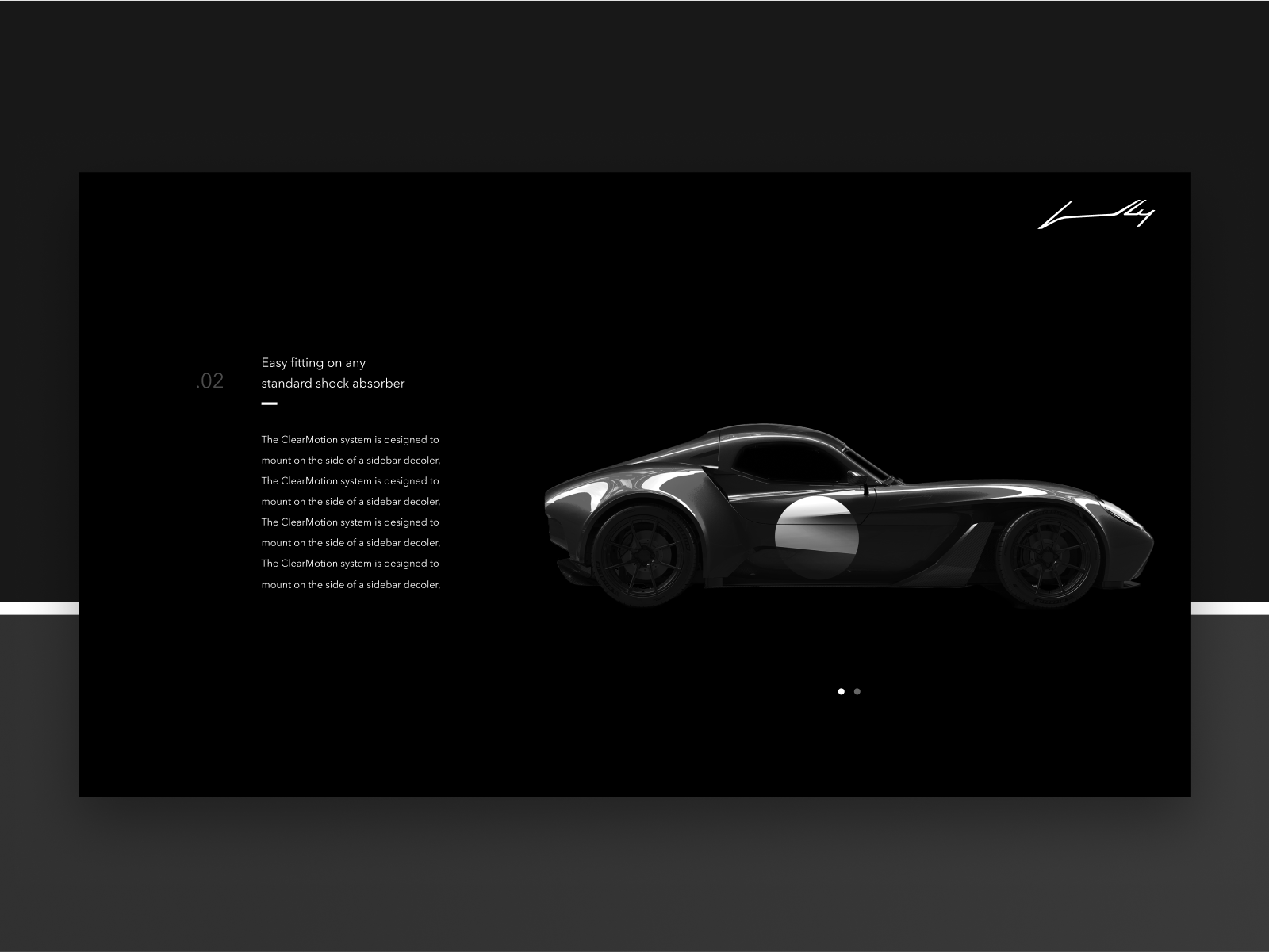 Jannarelly Car Presentation car janarelly showcase slide web