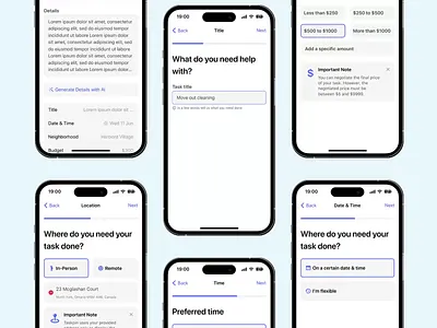 Taskpin Pin a Task - Pin Your Task Under 2 Minutes design mobile task completion rate ui ux web