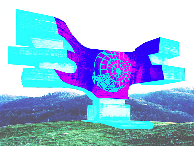 Yugoslavia - Wip illustration vibrant wip yugoslavia