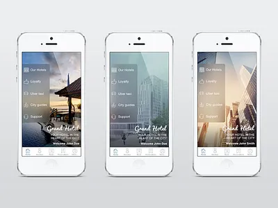 home view home hotel ios key smart tabs translucent