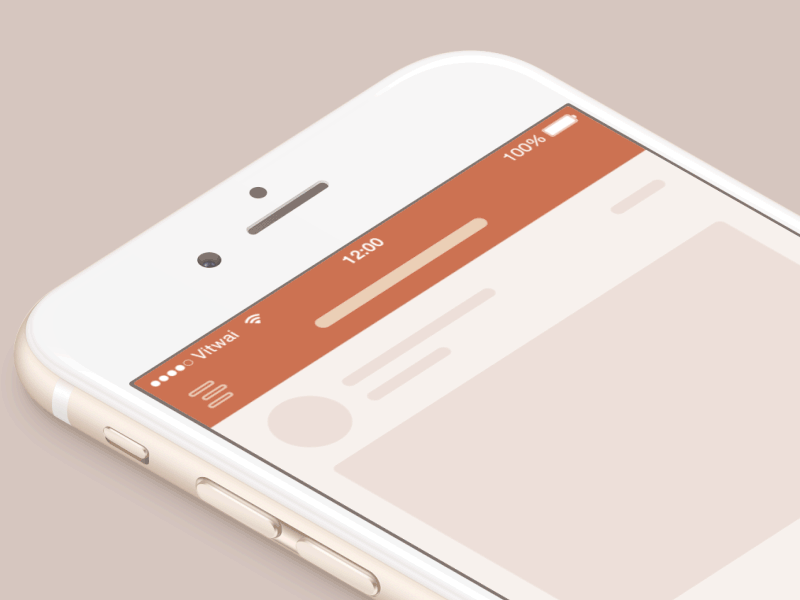 Windmill Pull to Refresh app illustration ios iphone mobile refresh ui ux windmill