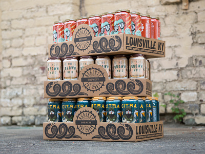 Beer cans and packaging beer beer cans beer labels beer packaging brewery cardboard craft beer louisville packaging robby davis snakes