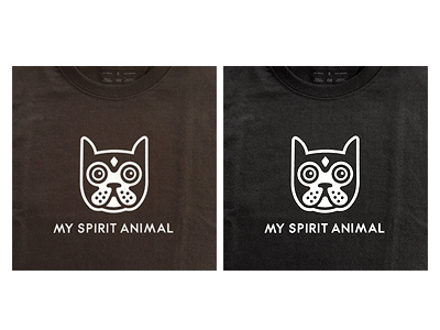 Spirit Animal Tee animal boston terrier dog head icon logo spirit t shirt tee