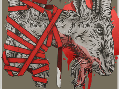 Sempitern animal atonement drawing illustration sacrifice