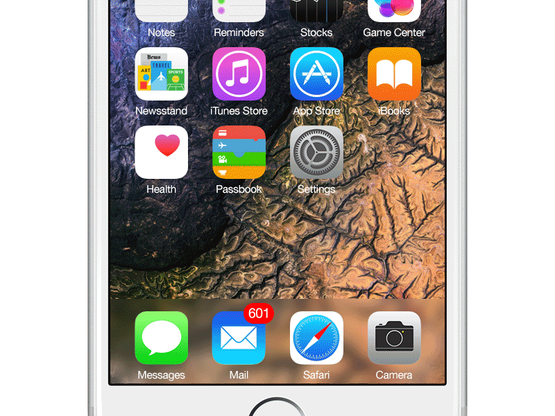 Animated pic on the lock screen call concept gif ios ui video