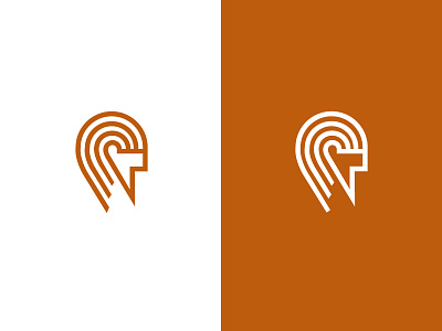 The Pharaoh brand logo prince pyramide simple