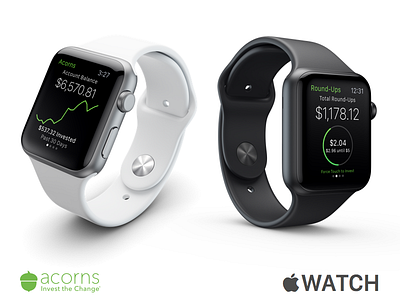 Acorns - Apple Watch acorns app apple watch ios watch