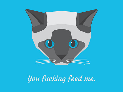 Let me translate cat feed me meow