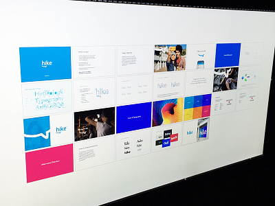 Early Branding Process brand branding focus lab layout logo typography