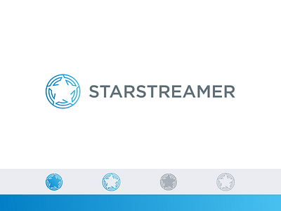 Starstreamer Identity Proposal hifi monogram music sound star stars stream streamer streaming transmit wifi