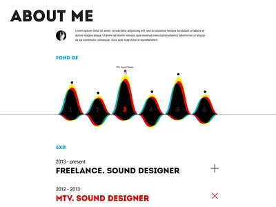 Chart chart clean design freebie home landing landing page music sound ui ux website