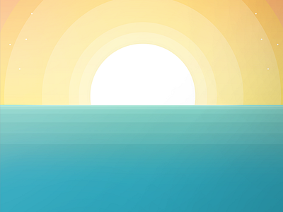 Sunrise illustration rise sun