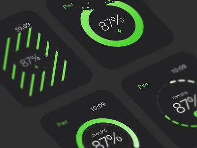 Exploring Progress Bars apple watch bar chart green keylime progress bar radial bars watch chart watch power watch ui watchkit