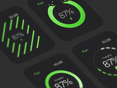 Exploring Progress Bars apple watch bar chart green keylime progress bar radial bars watch chart watch power watch ui watchkit