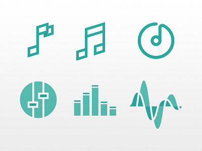 Branding bars branding circle dj equalizer music music note sound wave