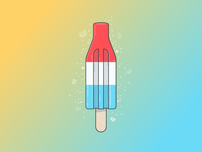 KlientBoost Bomb Pop 4th bomb flat independence july pop popsicle rocket sparkle summer wood