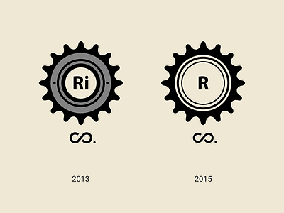 Retrographic Symbol Redesign black cog ink logo mark monochrome r retrographic sprocket sprocketapp symbol