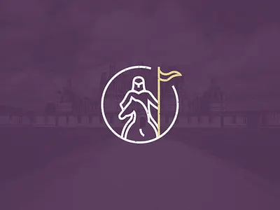 The Unnamed Knight illustration logo mark