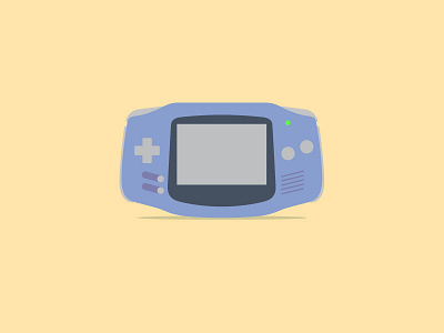 GBA gba illustrator nintendo vector