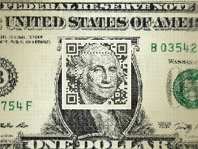 ONE QR illustration qr code